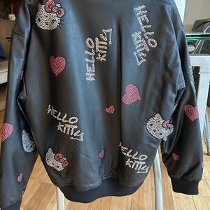 Hello Kitty Black Jacket with Pink Accents